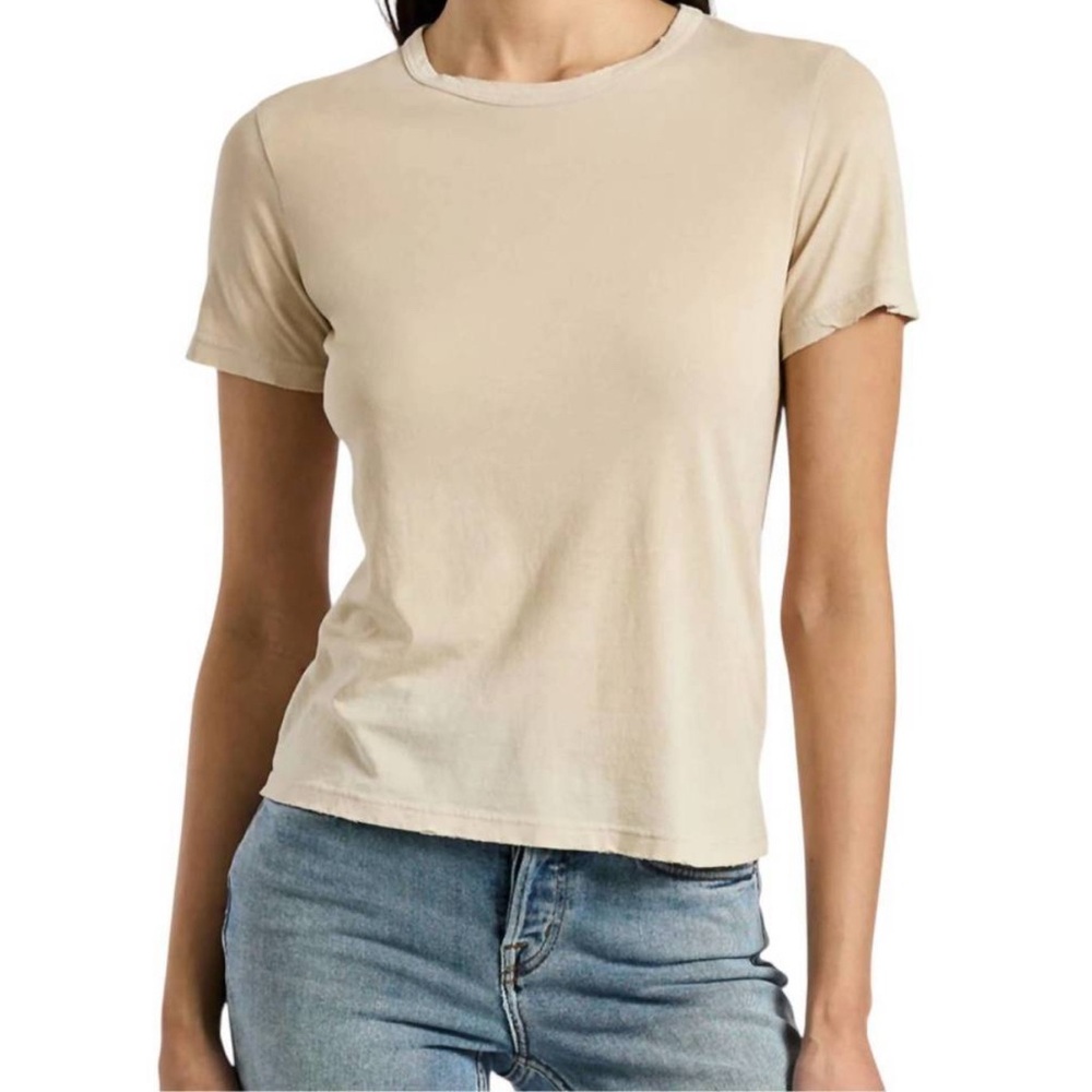 COTTON CITIZEN standard tee in vintage oatmeal Size M